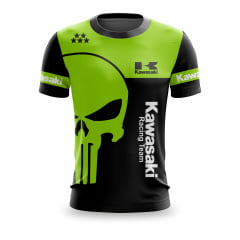 Camiseta Casual Kawasaki Racing Team Mod. 0673