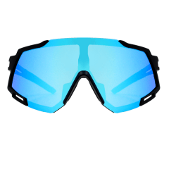 Óculos de Sol Active Preto c Azul Espelhado (Unissex)