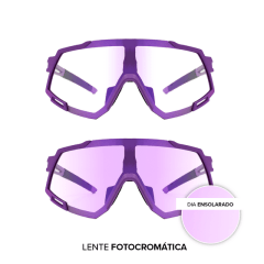 Óculos de Sol Active Roxo c Roxo Fotocromático (Unissex)