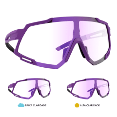 Óculos de Sol Active Roxo c Roxo Fotocromático (Unissex)