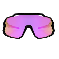 Óculos de Sol Pulse Preto c Rosa Espelhado (Unissex)