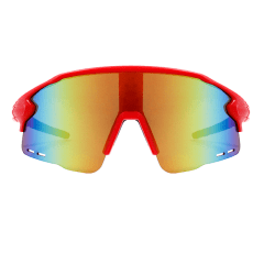 Óculos de sol Ryder Vermelho c Fire Espelhado (Unissex)