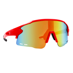 Óculos de sol Ryder Vermelho c Fire Espelhado (Unissex)
