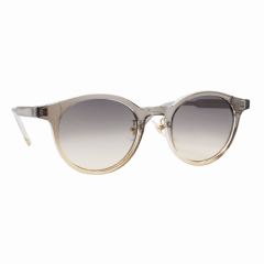 Óculos de Sol Sky Cinza Transparente e Creme c Degradê (Unissex)